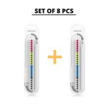 Load image into Gallery viewer, Spiral Cable Protector Set of 8 pcs