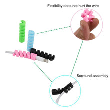 Load image into Gallery viewer, Spiral Cable Protector Set of 8 pcs