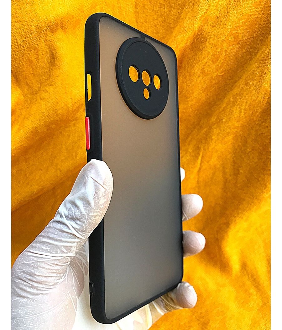 Caselolo Oneplus 7t Camera Protector Case Black Camera Protector