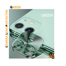 Load image into Gallery viewer, Green Alloy Camera Lens Protector for Apple Iphone 11