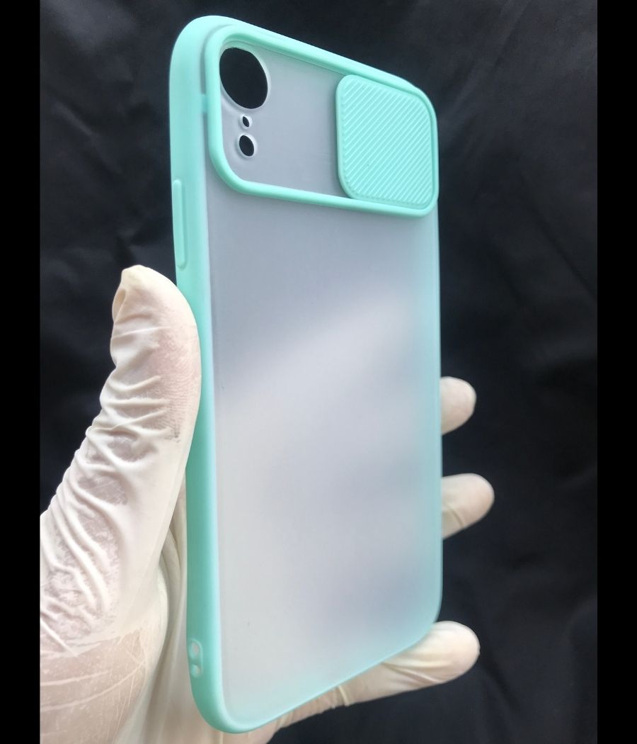 Mint Green Shutter case for Apple Iphone XR - Main Image