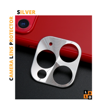 Load image into Gallery viewer, Silver Alloy Camera Lens Protector for Apple Iphone 11 pro max