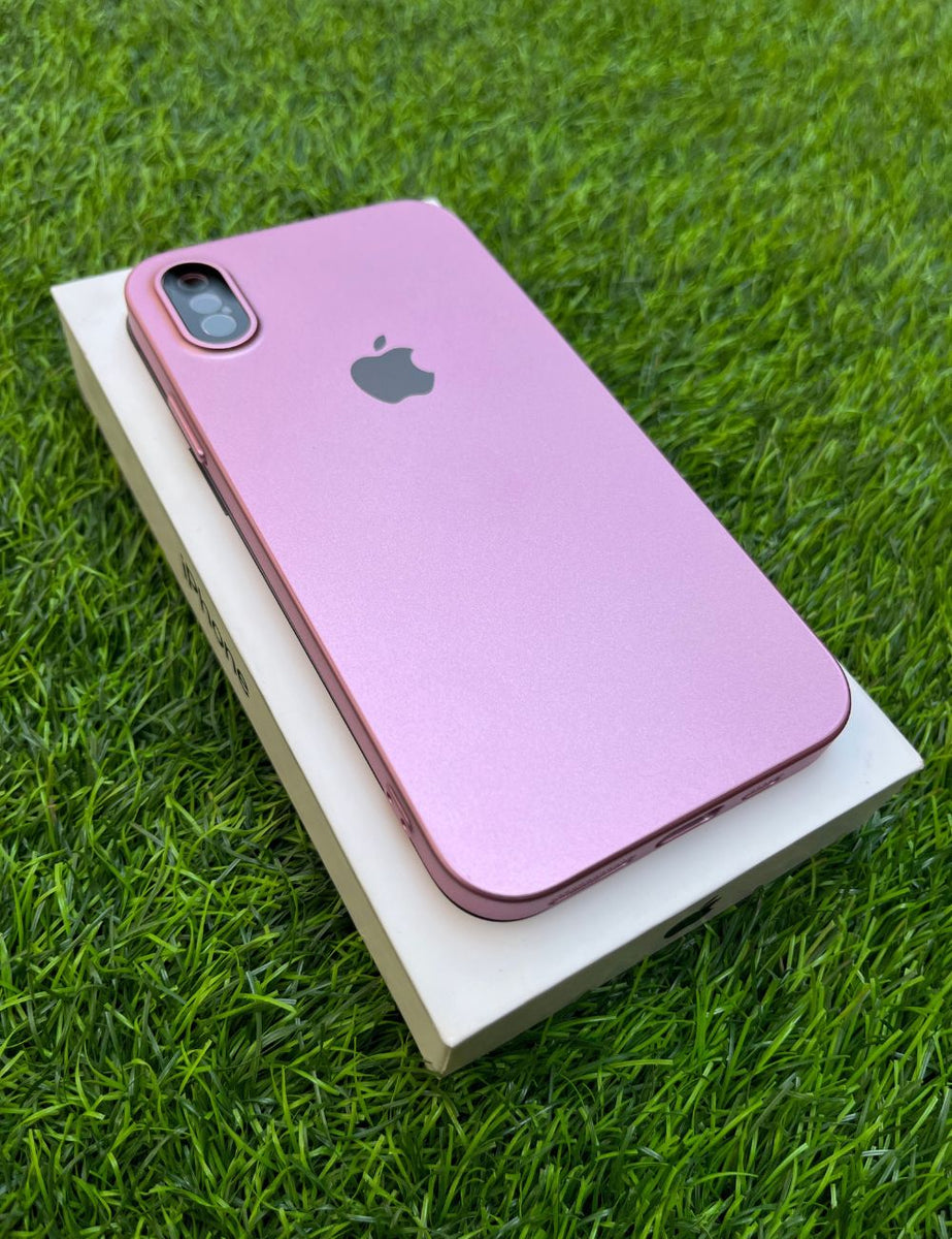 Rose Gold Hard Pc premium case for Apple Iphone X/XS – Caselolo
