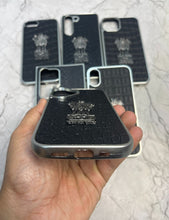 Load image into Gallery viewer, Satyamev Jayate Leather Case For Apple Iphone 16 Plus
