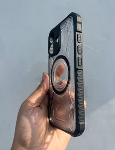 Black Armor Strong Magsafe Case For Apple Iphone 16