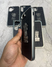 Load image into Gallery viewer, Satyamev Jayate Leather Case For Apple Iphone 7/8

