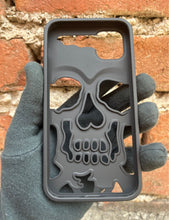 Load image into Gallery viewer, Black Skull premium case for Apple Iphone 13
