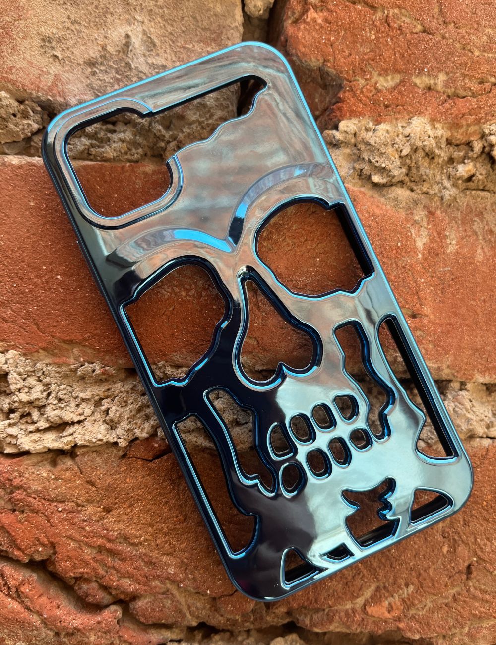 Blue Skull premium case for Apple Iphone 11