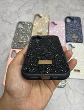 Load image into Gallery viewer, Black Swarovski Luxury Case For Apple Iphone 16

