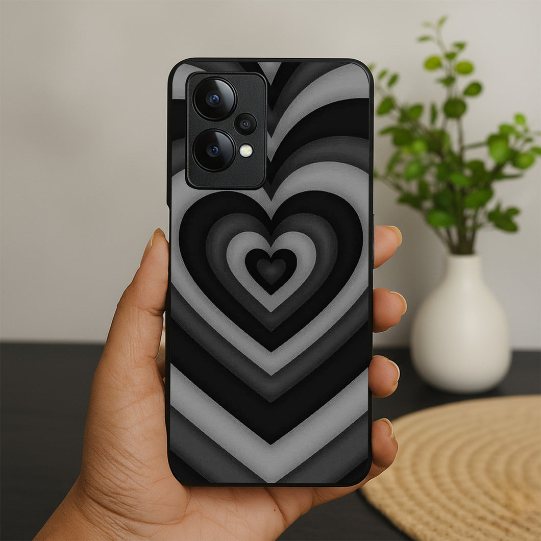 Blackout Romance Printed Metal Case For Oneplus Nord Ce 2 Lite