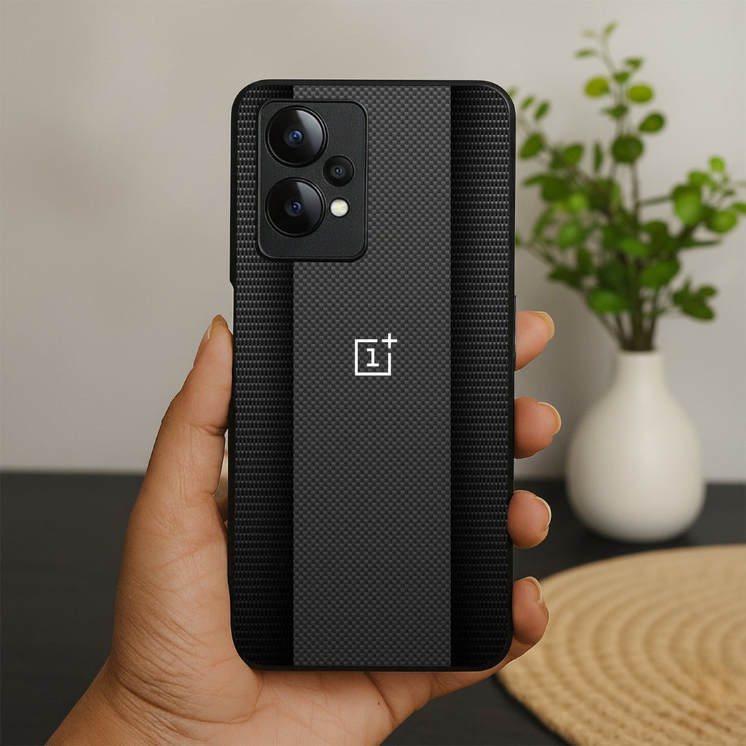 Carbon Core Printed Metal Case For Oneplus Nord Ce 2 Lite