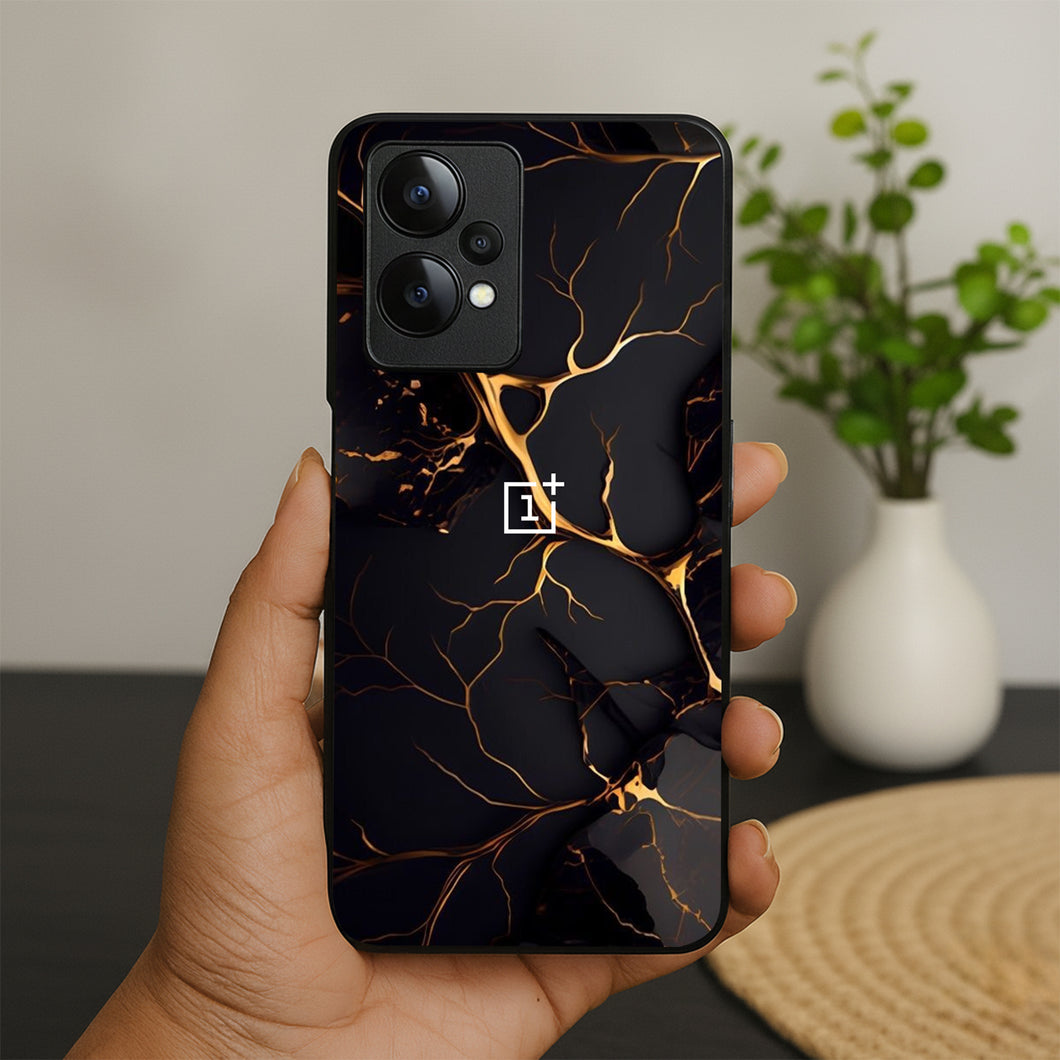 Lava Pulse Printed Metal Case For Oneplus Nord Ce 2 Lite