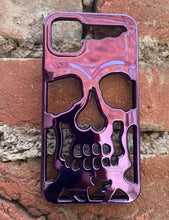 Load image into Gallery viewer, Purple Skull premium case for Apple Iphone 13
