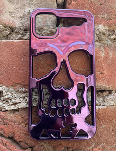 Purple Skull premium case for Apple Iphone 13