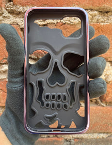 Purple Skull premium case for Apple Iphone 13