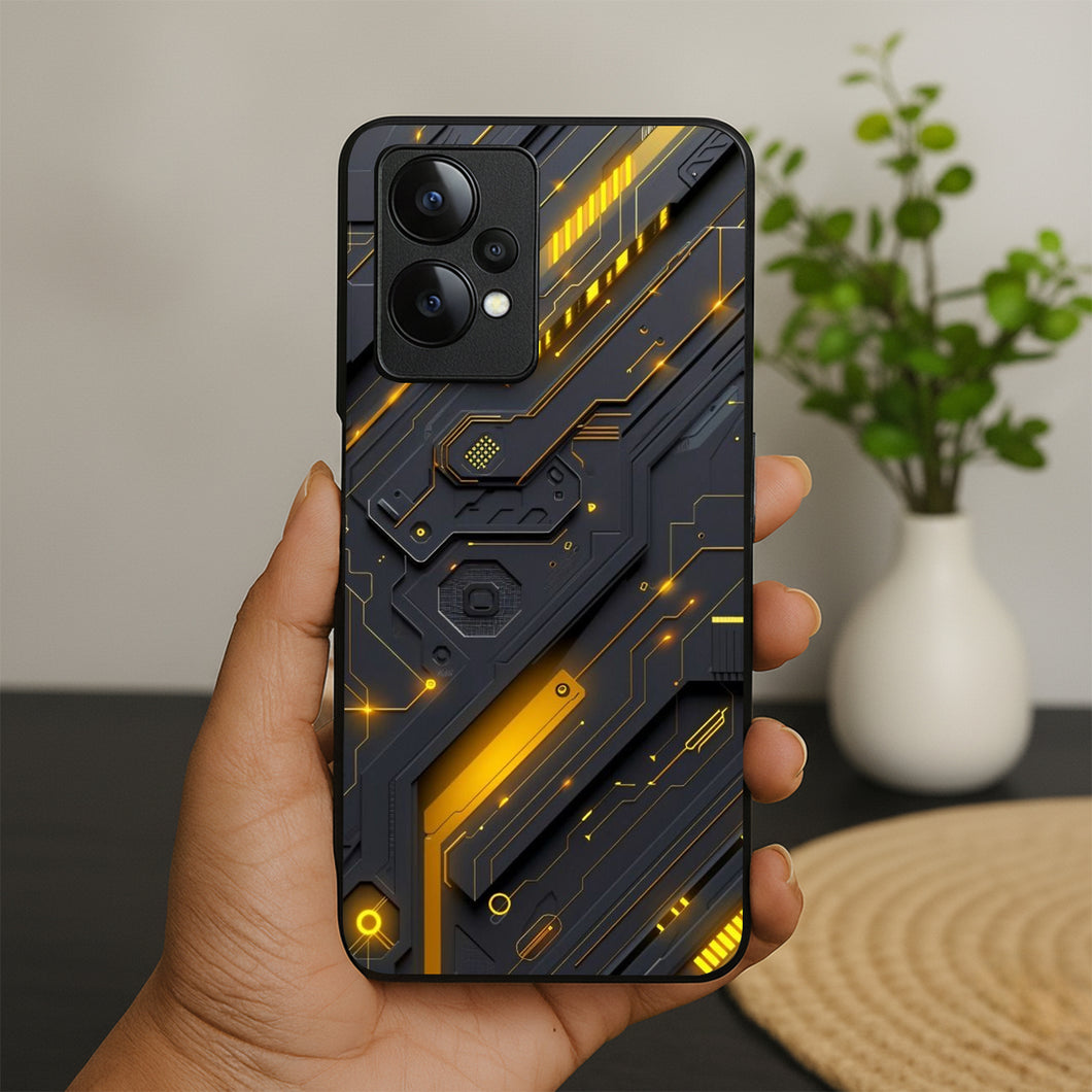 Quantum Forge Printed Metal Case For Oneplus Nord Ce 2 Lite