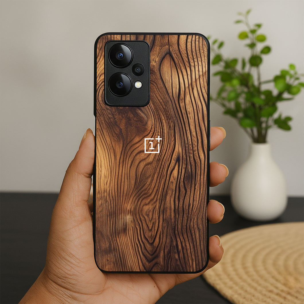 Rustic Oak Printed Metal Case For Oneplus Nord Ce 2 Lite