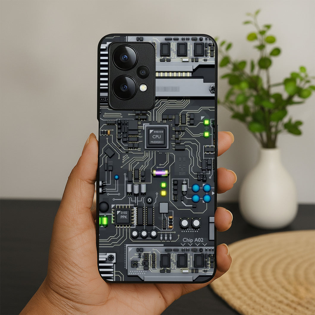 TechCore Printed Metal Case For Oneplus Nord Ce 2 Lite