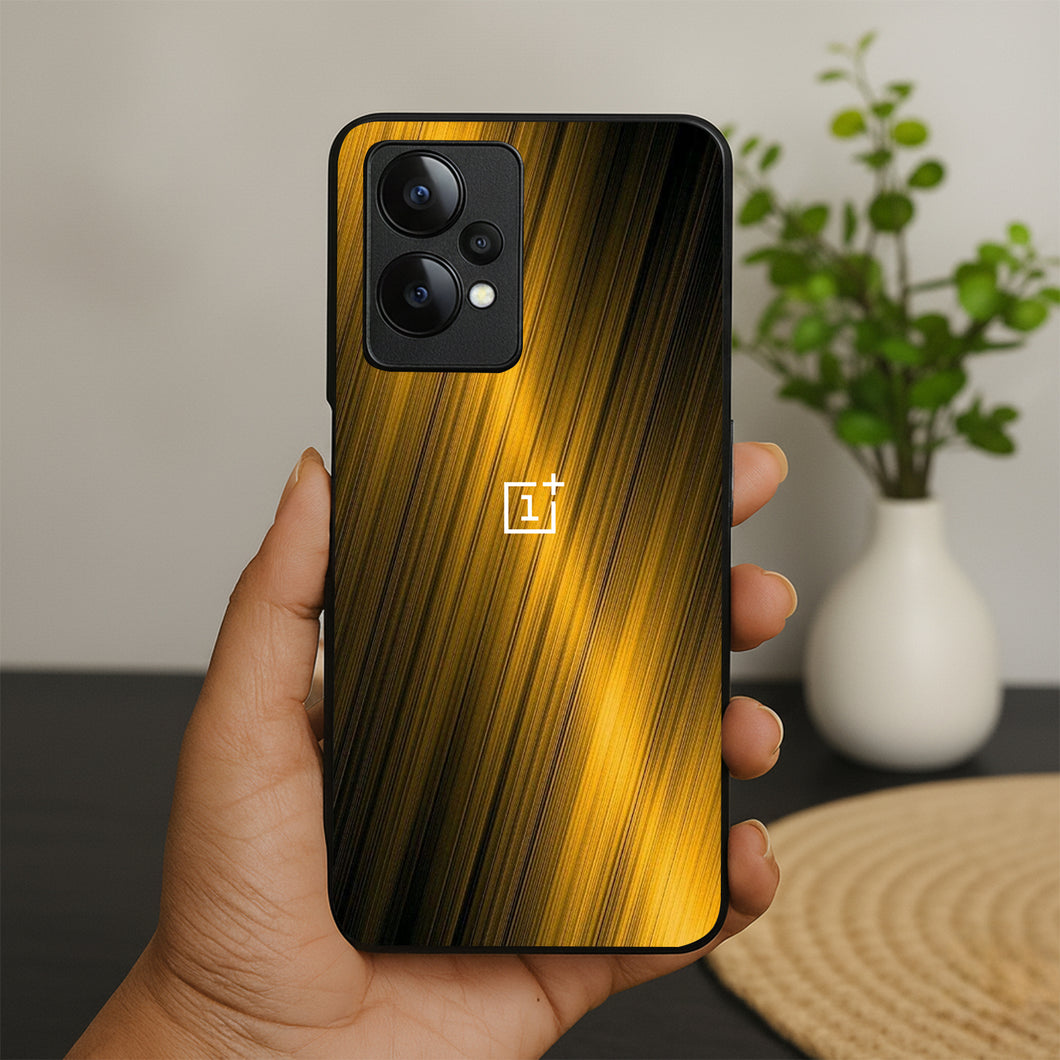 Tiger Bronze Printed Metal Case For Oneplus Nord Ce 2 Lite