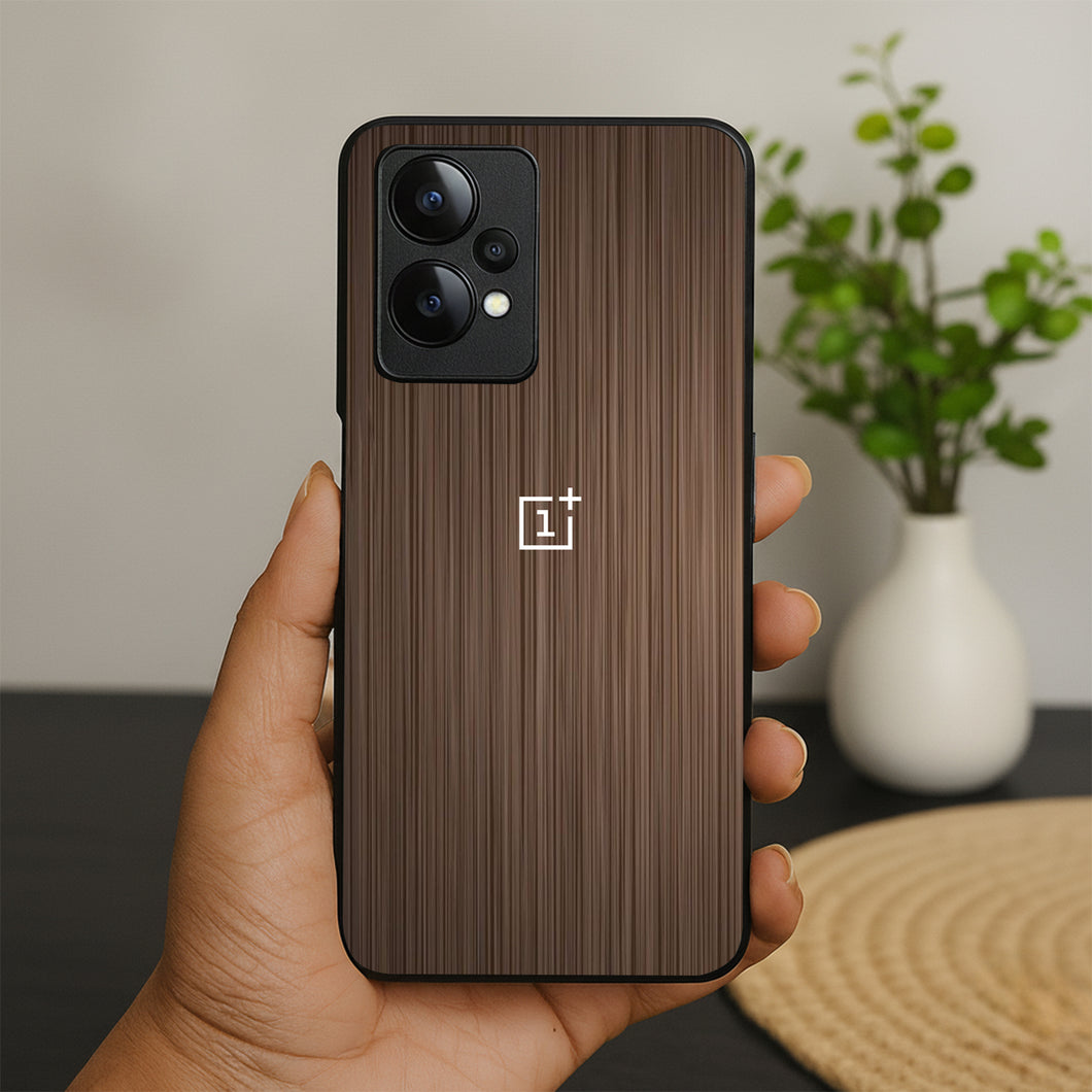 Timber Touch Printed Metal Case For Oneplus Nord Ce 2 Lite
