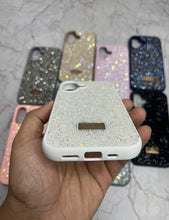 Load image into Gallery viewer, White Swarovski Luxury Case For Apple Iphone 16
