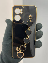 Load image into Gallery viewer, Black chrome chain silicone premium case for OnePlus Nord CE 2
