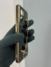 Load image into Gallery viewer, Black chrome chain silicone premium case for OnePlus Nord CE 2
