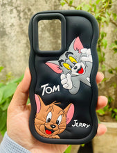 Load image into Gallery viewer, Black T&amp;J Cartoon cute silicone case for Oneplus Nord Ce 2 Lite
