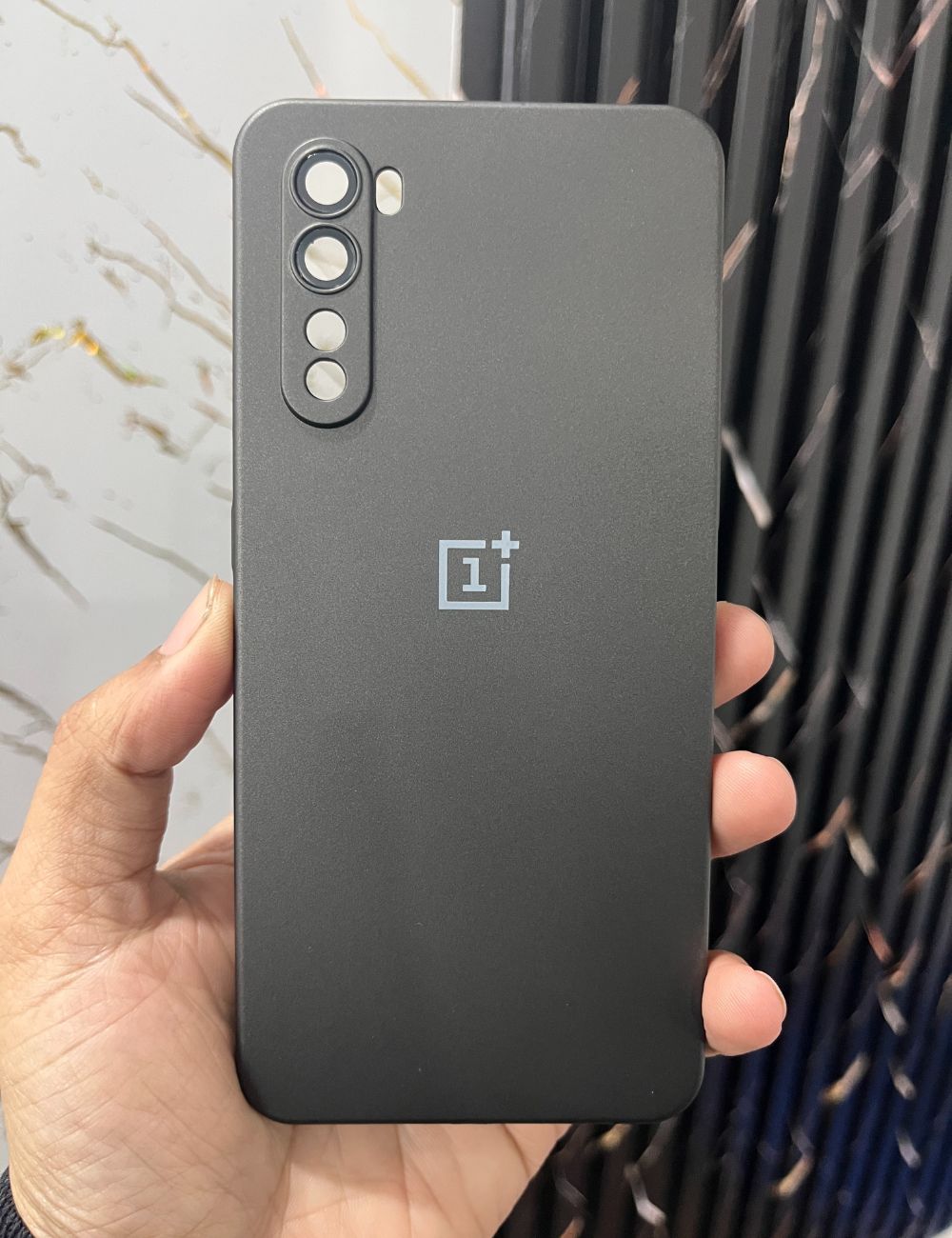 Black Hard Pc premium case for OnePlus Nord