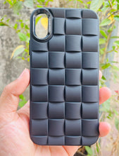 Load image into Gallery viewer, Black Checkered wave Case For Apple Iphone XR

