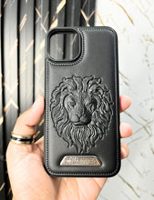 Load image into Gallery viewer, Black Lion Engraved Luxury Designer Case For Apple Iphone 13
