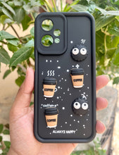 Load image into Gallery viewer, Black Coffee Silicone Designer Case For Oneplus Nord Ce 2 Lite
