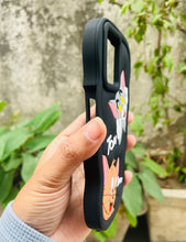 Load image into Gallery viewer, Black T&amp;J Cartoon cute silicone case for Oneplus Nord Ce 2 Lite
