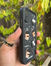 Load image into Gallery viewer, Black Coffee Silicone Designer Case For Apple Iphone X/XS
