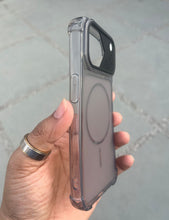 Load image into Gallery viewer, Black Edge To Edge Drop Protection Clear Case For Apple Iphone 15
