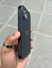 Load image into Gallery viewer, Black Electroplated Chrome Glass Lense Case For Apple Iphone 13
