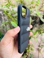 Load image into Gallery viewer, Black Puff Brand Soft Silicone Case For Apple Iphone 13
