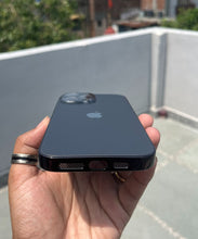 Load image into Gallery viewer, Black Electroplated Chrome Glass Lense Case For Apple Iphone 13 Pro Max
