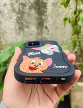 Load image into Gallery viewer, Black T&amp;J Cartoon cute silicone case for Oneplus Nord Ce 2 Lite
