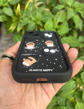Load image into Gallery viewer, Black Coffee Silicone Designer Case For Apple Iphone 13
