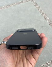 Load image into Gallery viewer, Black Electroplated Chrome Glass Lense Case For Apple Iphone 17
