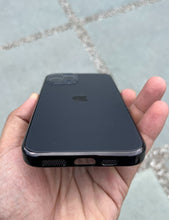 Load image into Gallery viewer, Black Electroplated Chrome Glass Lense Case For Apple Iphone 11 Pro
