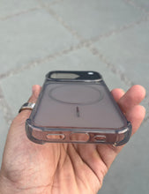 Load image into Gallery viewer, Black Edge To Edge Drop Protection Clear Case For Apple Iphone 17
