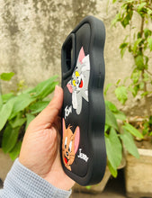 Load image into Gallery viewer, Black T&amp;J Cartoon cute silicone case for Oneplus Nord Ce 2 Lite
