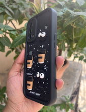 Load image into Gallery viewer, Black Coffee Silicone Designer Case For Oneplus Nord CE
