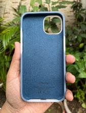 Load image into Gallery viewer, Black Neon Silicone Superb Quality Case For Apple Iphone 15
