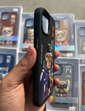 Load image into Gallery viewer, Black Gorilla Zipper Working Jacket Luxury Case For Apple Iphone 13
