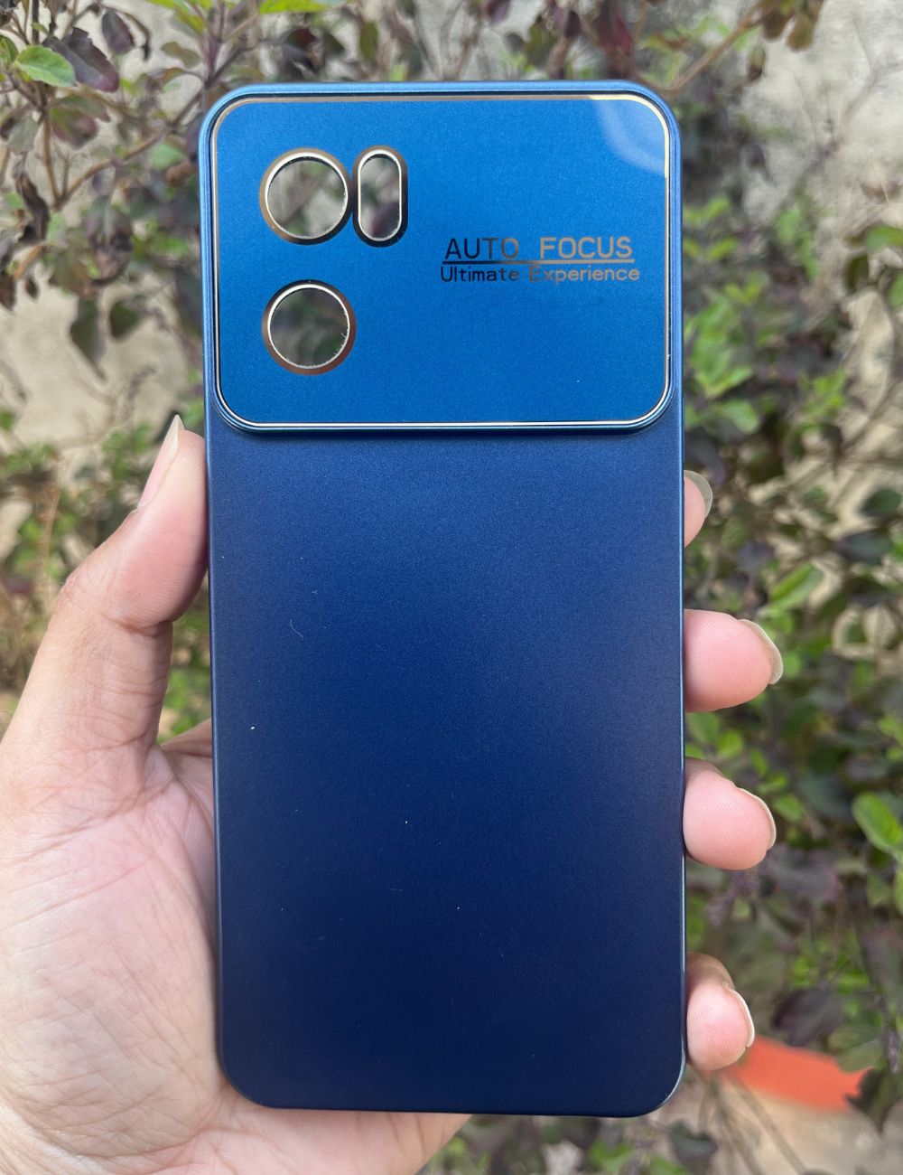 Blue auto focus soft case for OnePlus Nord CE 2