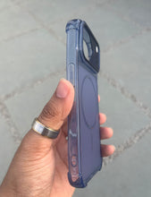 Load image into Gallery viewer, Blue Edge To Edge Drop Protection Clear Case For Apple Iphone 13
