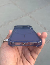 Load image into Gallery viewer, Blue Edge To Edge Drop Protection Clear Case For Apple Iphone 13
